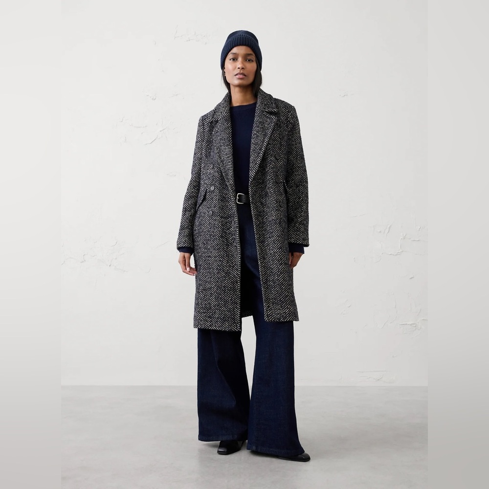 NWT BANANA REPUBLIC TIMELESS TOPCOAT